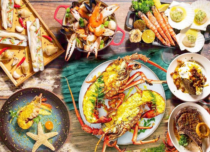 Trải nghiệm ẩm thực biển phong phú